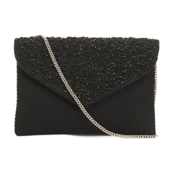 NATASHA Beaded Convertible Envelope Clutch